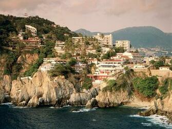 Acapulco Mexico Photo La Quebrada Cliff Wallpaper