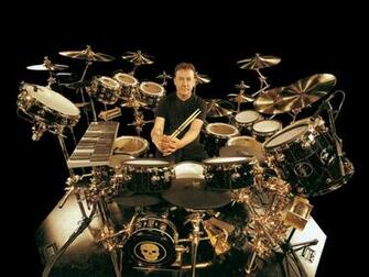 Image Title Neil Peart Drum Kit