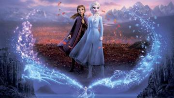 Frozen Elsa And Anna Poster 8k Wallpaper