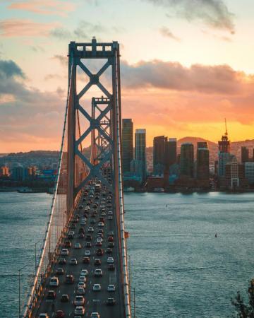 30k San Francisco Oakland Bay Bridge Pictures