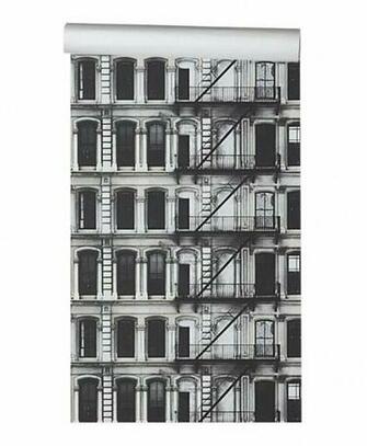 Cb2 Facade Self Adhesive Wallpaper