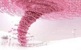 Pink 3d Wallpaper Background