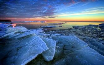 HD Awesome Desktop Background Wallpaper Of Ocean Ice