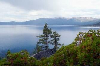 Wallpaper Vista Point Lake Tahoe Nevada Desktop