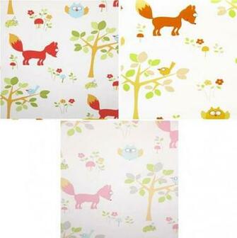 Erismann Fantasia Animals Woodland Children S Kids Wallpaper Roll