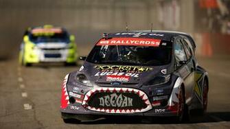 Ford Rally Cross Car Wallpaper HD