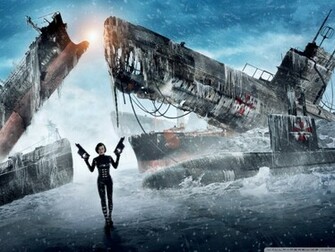 Resident Evil Retribution Milla Jovovich Wallpaper Graphic And