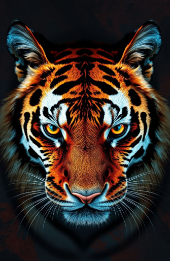 Angry Tiger Eyes Wallpaper