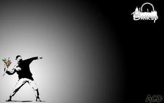 Banksy Art Wallpaper By