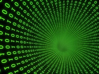 Code Circle Zero Numbers Binary Wallpaper