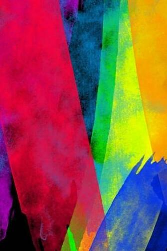Watercolor Stripes iPhone HD Wallpaper