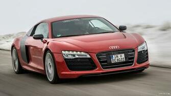 Audi R8 E Tron Front HD Wallpaper