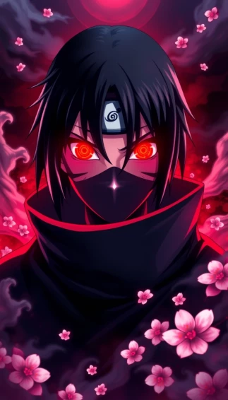 Naruto Itachi Phone Wallpaper