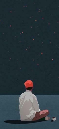 Senpro Indonesia On Mnml Wall Illustration Art Coldplay