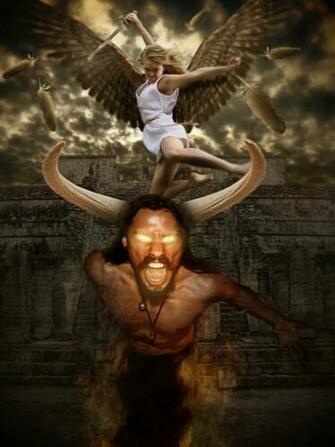Angel Vs Devil By Wolves Psd