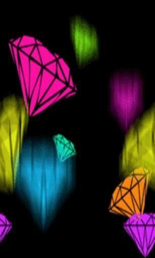Bigger Falling Jewels Live Wallpaper For Android Screenshot
