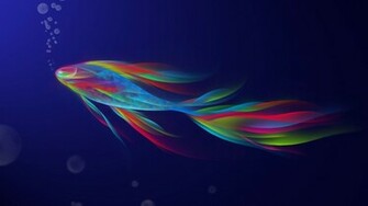 Translucent Fish Wallpaper