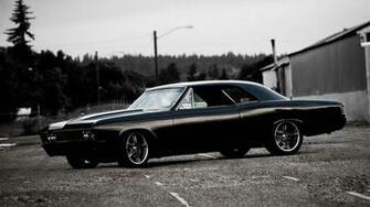 Old Muscle Cars HD Wallpaper