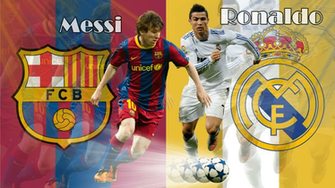 Cristiano Ronaldo Vs Lionel Messi Wallpaper
