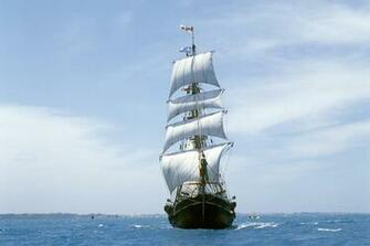 Sea Ship Sailboat Ocean Sailing Ships Boat Boats Waves Wallpaper