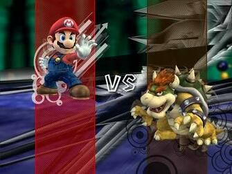Mario Vs Bowser By Marioysikax Fan Art Wallpaper Games