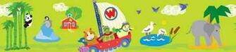 On Nick Jr Wallpaper Border Inc