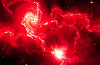 Red Space Wallpaper