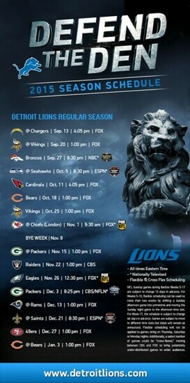 Detroit Lions Schedule Wallpaper Lovepictures Science