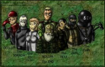 Metal Gear Solid Wallpaper Flowers Mgs3 Cobras And Chums By