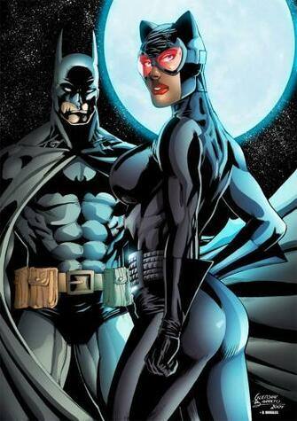 Batman And Catwoman Colored By Dany Morales