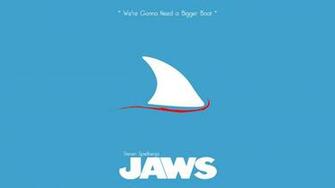 Minimalism Movies Artwork Jaws Quote Wallpaper HD