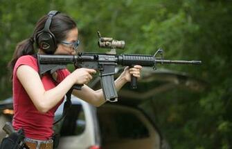 Guns Weapon Gun Girls Poster Sexy Babe Military F Wallpaper Background
