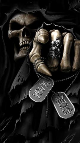Grim Reaper Phone Wallpaper