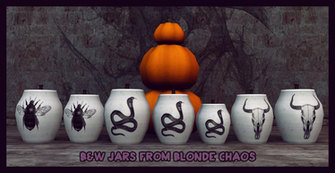 Sims Jars Wallpaper And Comic Book Pantings By Blonde Chaos