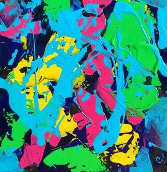 Celine Weber Fantasy Acrylic Simple Paintings
