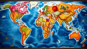 World Map Wallpaper High Resolution
