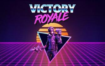 Wallpaper Background Art Synth Retrowave Battle Royale