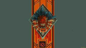 Bloodseeker Dota2 Logo HD Wallpaper