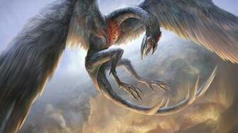 Feathered Dragon Wallpaper Imgprix