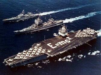 Cvn Uss Enterprise W Escorts Wallpaper