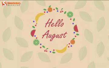 August Desktop Wallpaper Top Background