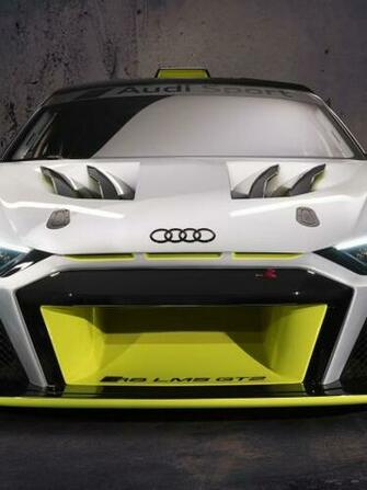 Audi R8 Lms Gt2 Racing Cars Front