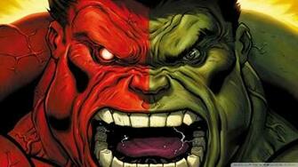 Red Hulk Vs Green 4k HD Desktop Wallpaper For Ultra