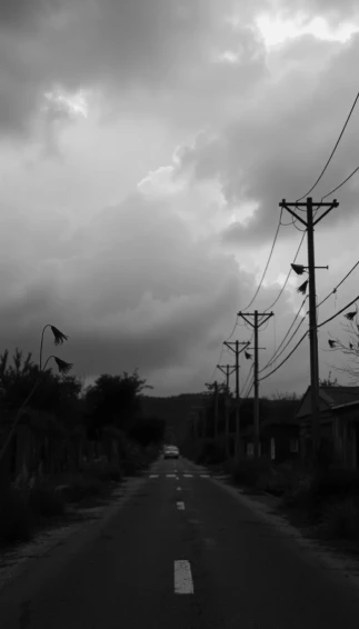 Sad Black And White Wallpaper