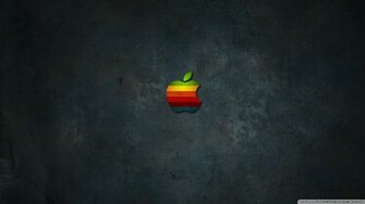 Rainbow Apple Wallpaper