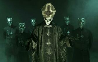 Wallpaper Ghost Band Doom Nameless Ghouls Papa Emeritus Iii