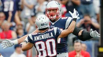 Patriots To Have Both Rob Gronkowski Danny Amendola