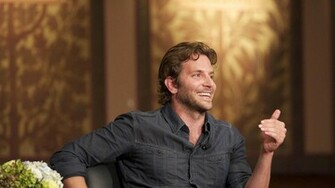 Bradley Cooper On Talk Show Full HD Desktop Wallpaper 1080p