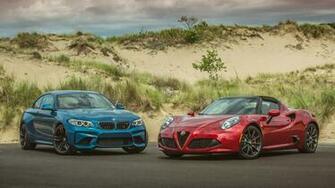 Shootout Bmw M2 Vs Alfa Romeo 4c Spider Roadshow