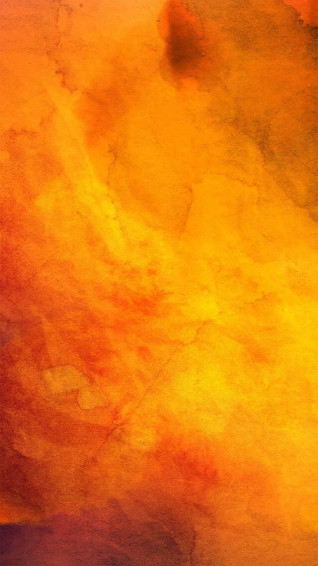 Alice9704 On Wallpaper Orange Watercolor